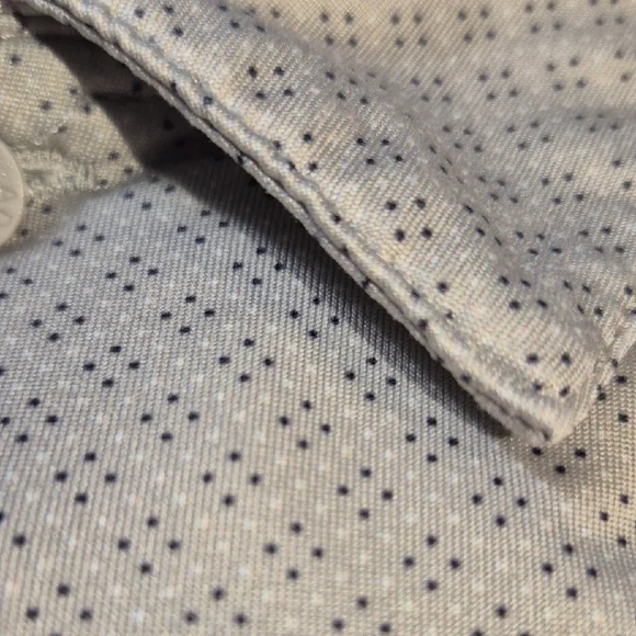 Adidas Golf DryFit Short Sleeve Polo Shirt with Geometric Pattern - Picture 15 of 16